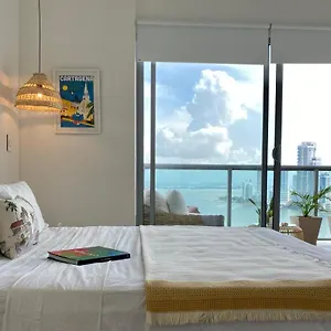 1bd Amazing View-modern Apt-luxury Building , Cartagena Colombia