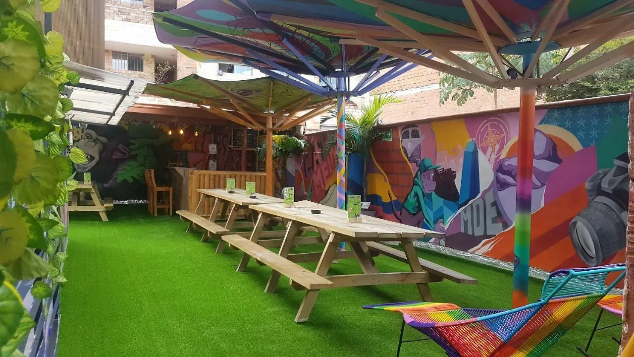 Purple Monkey Hostel Medellin Colombia